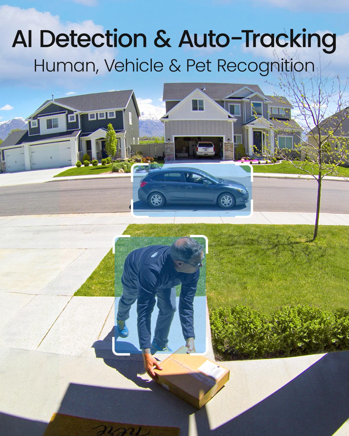 ソーラーカメラ D1 クラシックキット + ビデオドアベルプロ + フラッドライトカメラプロ