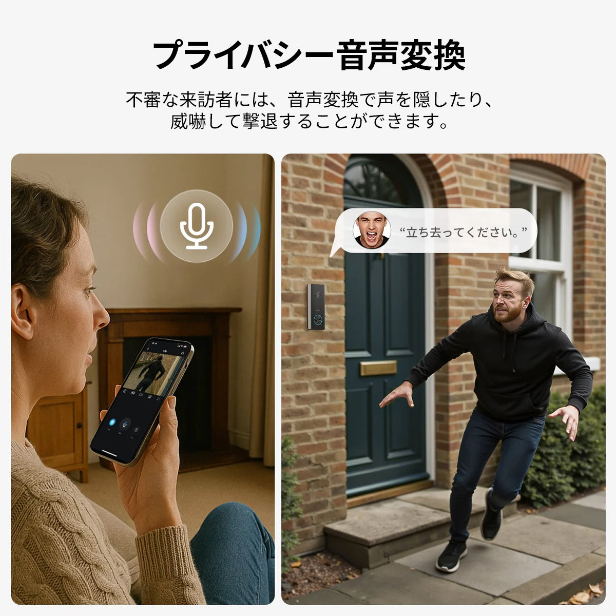 ソーラーカメラ D1 クラシック(6 カメラ)+ ビデオドアベルプロ + フラッドライトカメラプロ + インドアカメラ P1 プロ