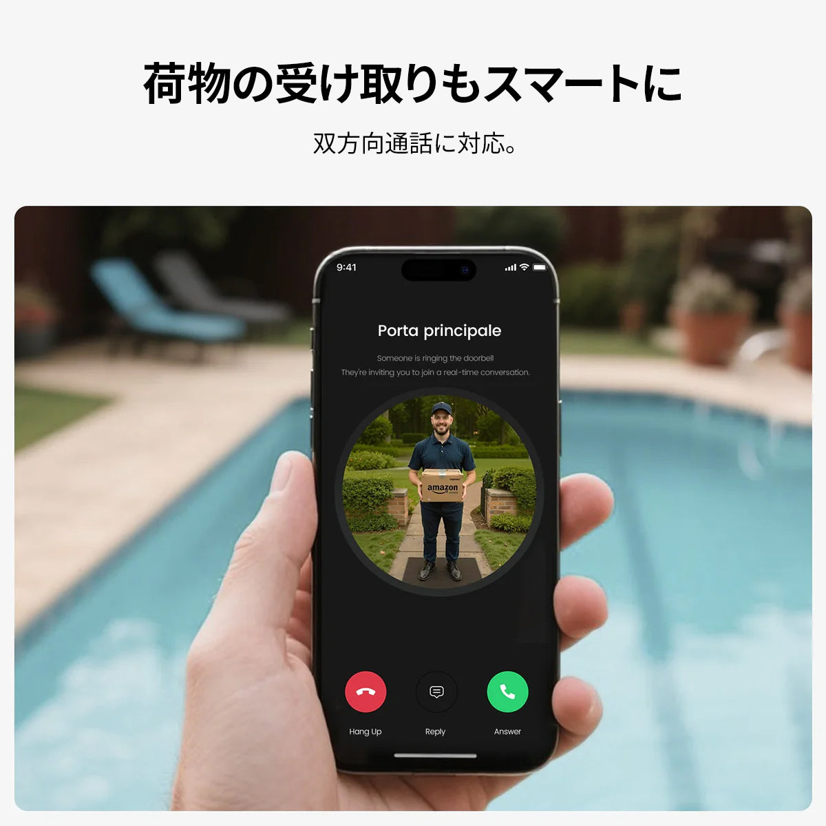 ソーラーカメラ D1 クラシック（6 カメラ）+ ビデオドアベルプロ + フラッドライトカメラプロ + インドアカメラ P1 プロ