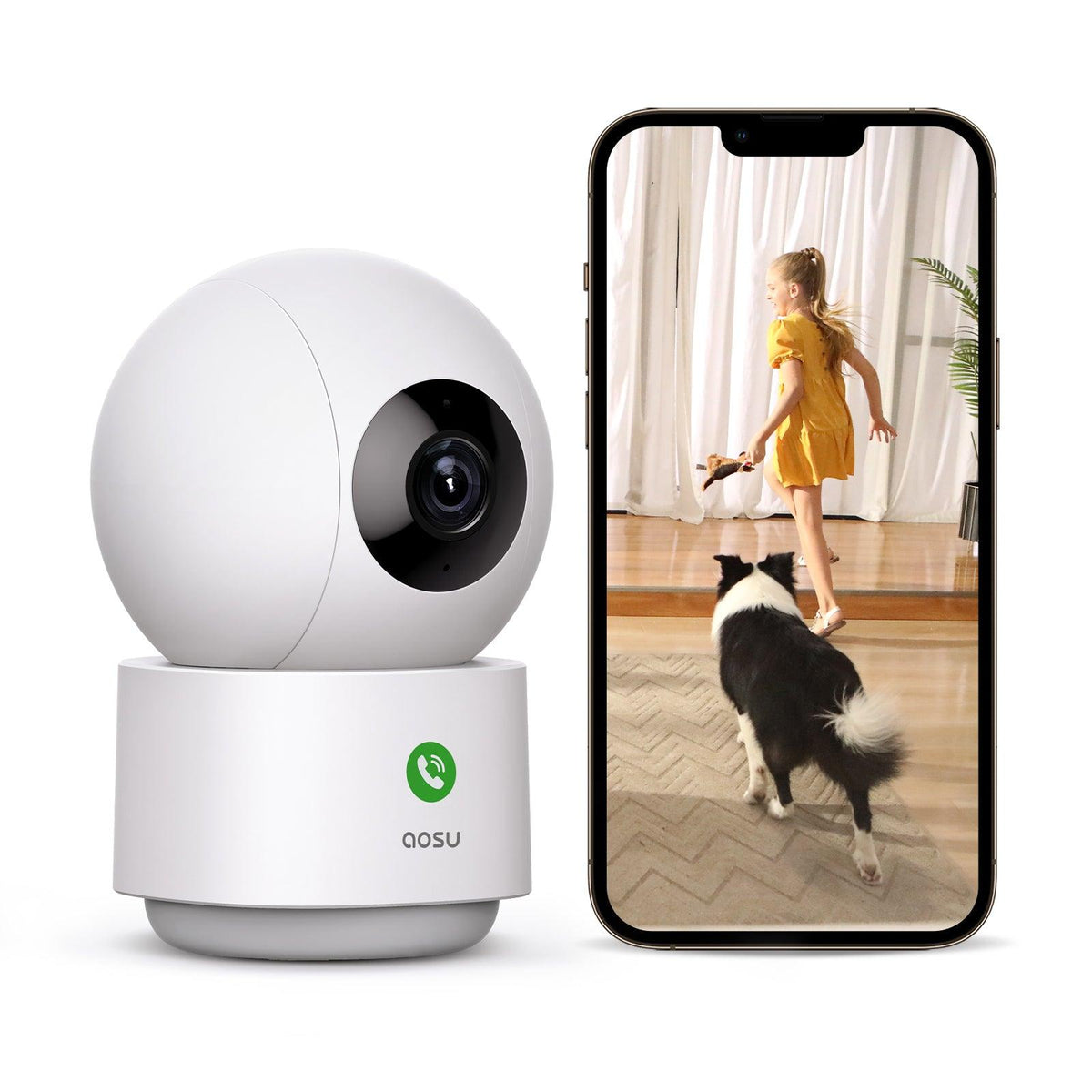 IndoorCam P1 Pro - AOSU 4MP Indoor Camera